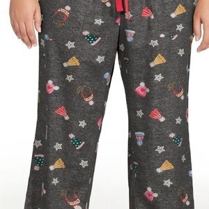 Cozy Holiday Pajama Pants - Gray